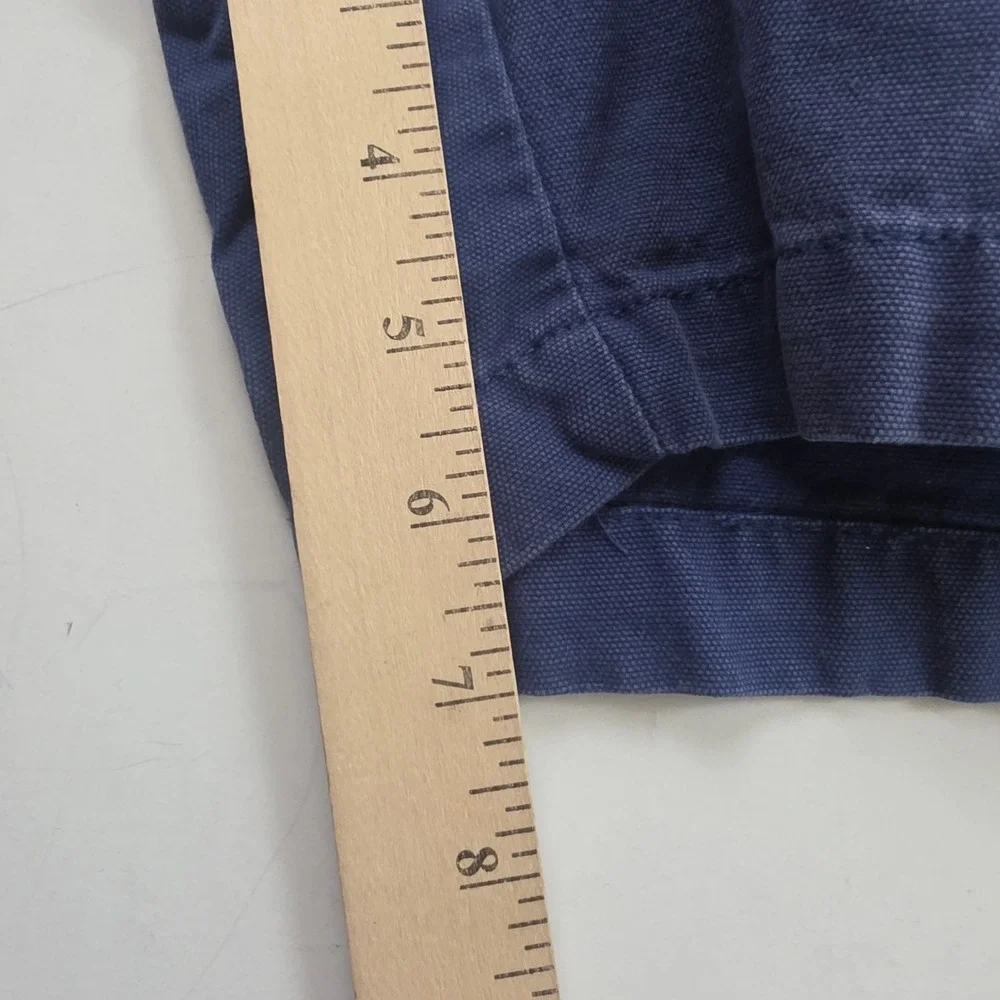 Columbia PFG Cargo Shorts Mens Medium Blue Fishing Utility Cotton 7in Inseam Vtg